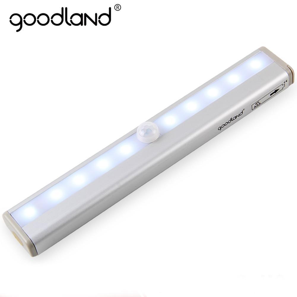 LED нощна светлина IR сензор за движение LED светлина на шкафа Безжична ...